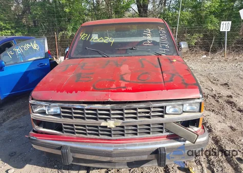 1988 Chevrolet Gmt-400 C1500 из США, поврежденный, VIN 2GCDC14K8J1127210